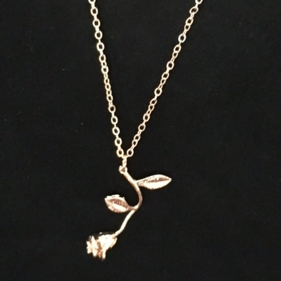 Adorable Rose Pendant Necklace, NWOT, Great Condition - Picture 8 of 8